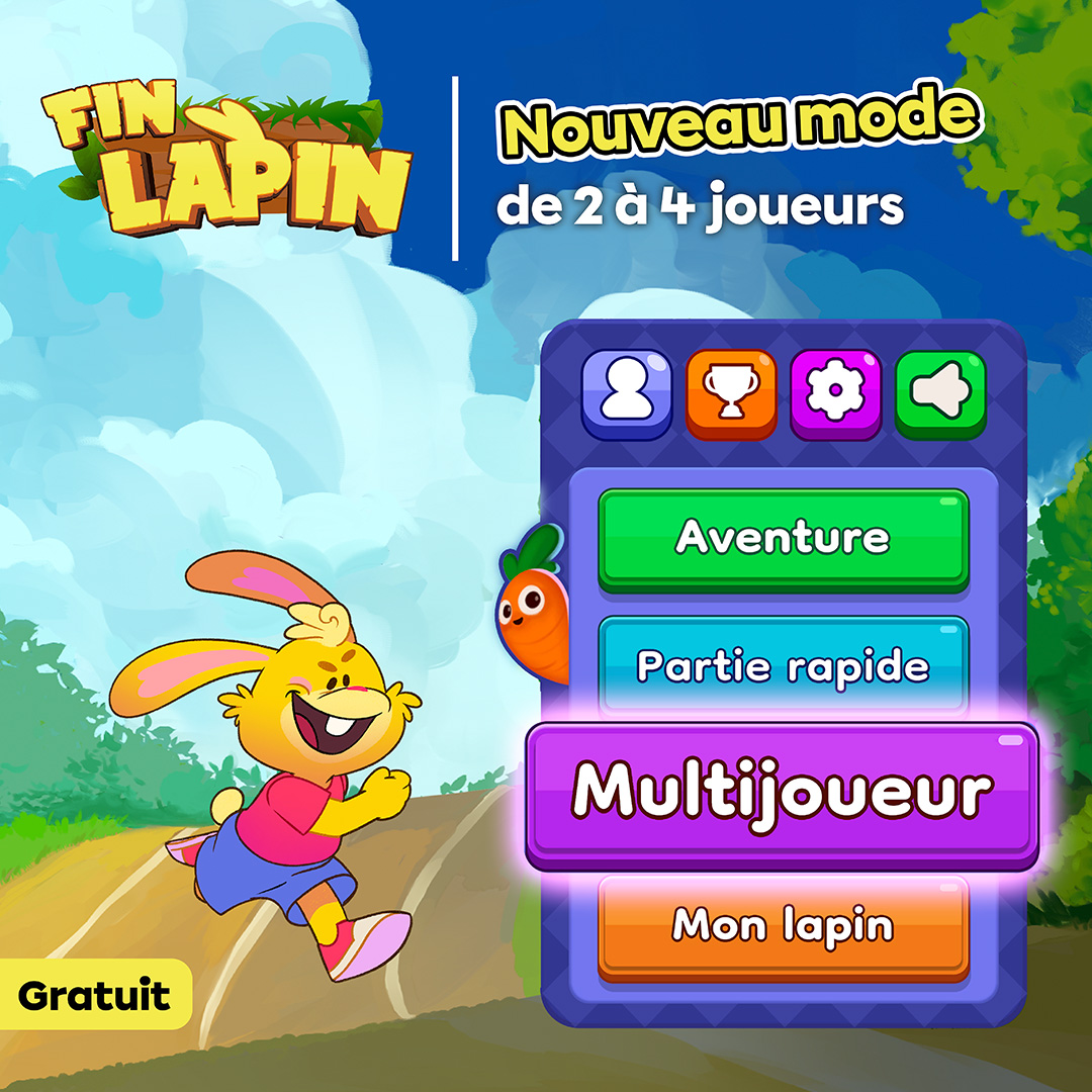 Fin Lapin, mode multijoueur